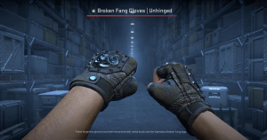 ★ Broken Fang Gloves | Unhinged (Battle-Scarred) Screenshot