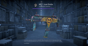 MP7 | Just Smile (Factory New) Screenshot