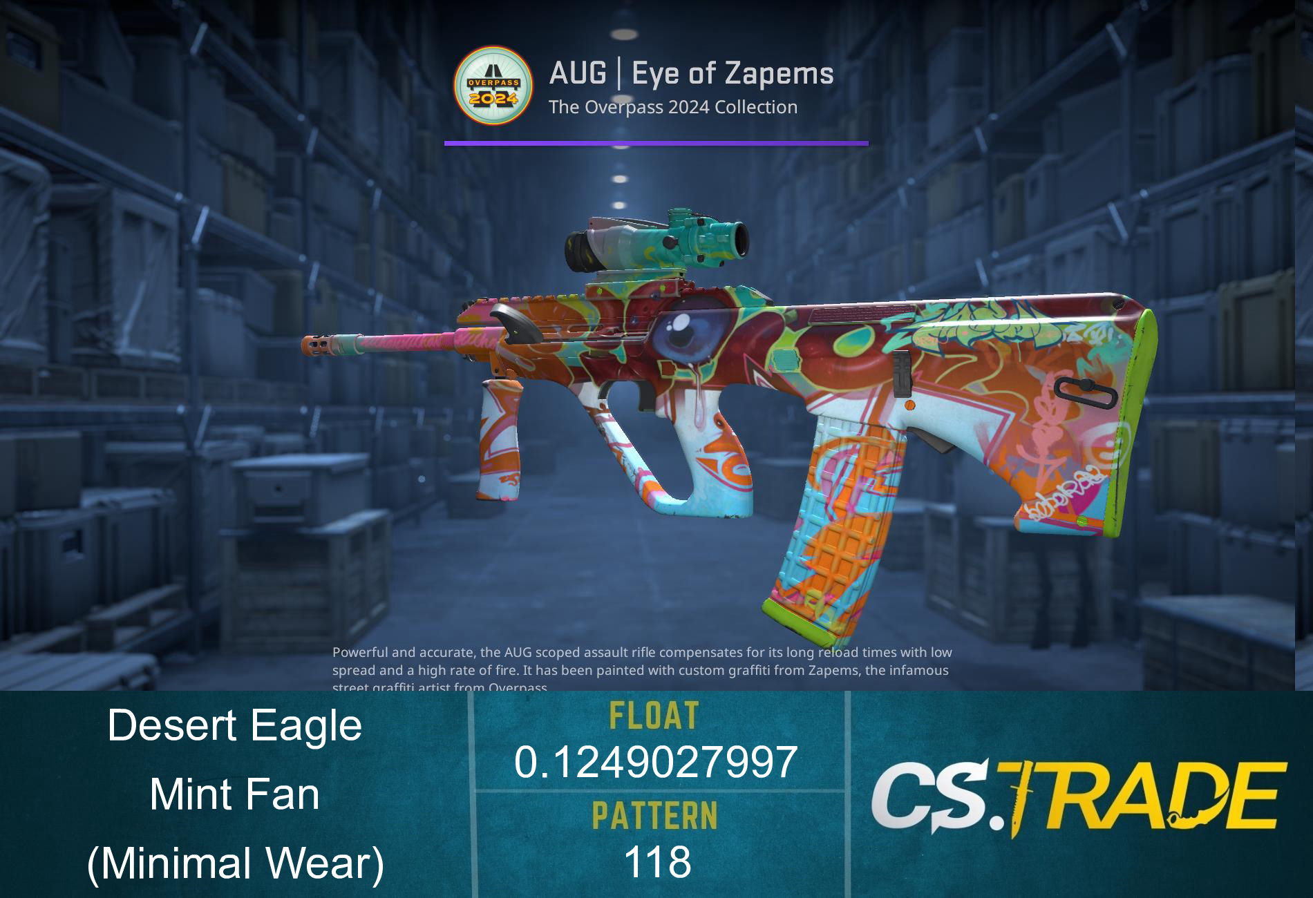 Desert Eagle | Mint Fan (Minimal Wear) Screenshot