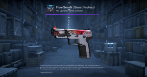 Five-SeveN | Boost Protocol (Minimal Wear) Screenshot