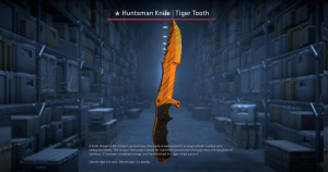 ★ Huntsman Knife | Tiger Tooth (Factory New) Screenshot