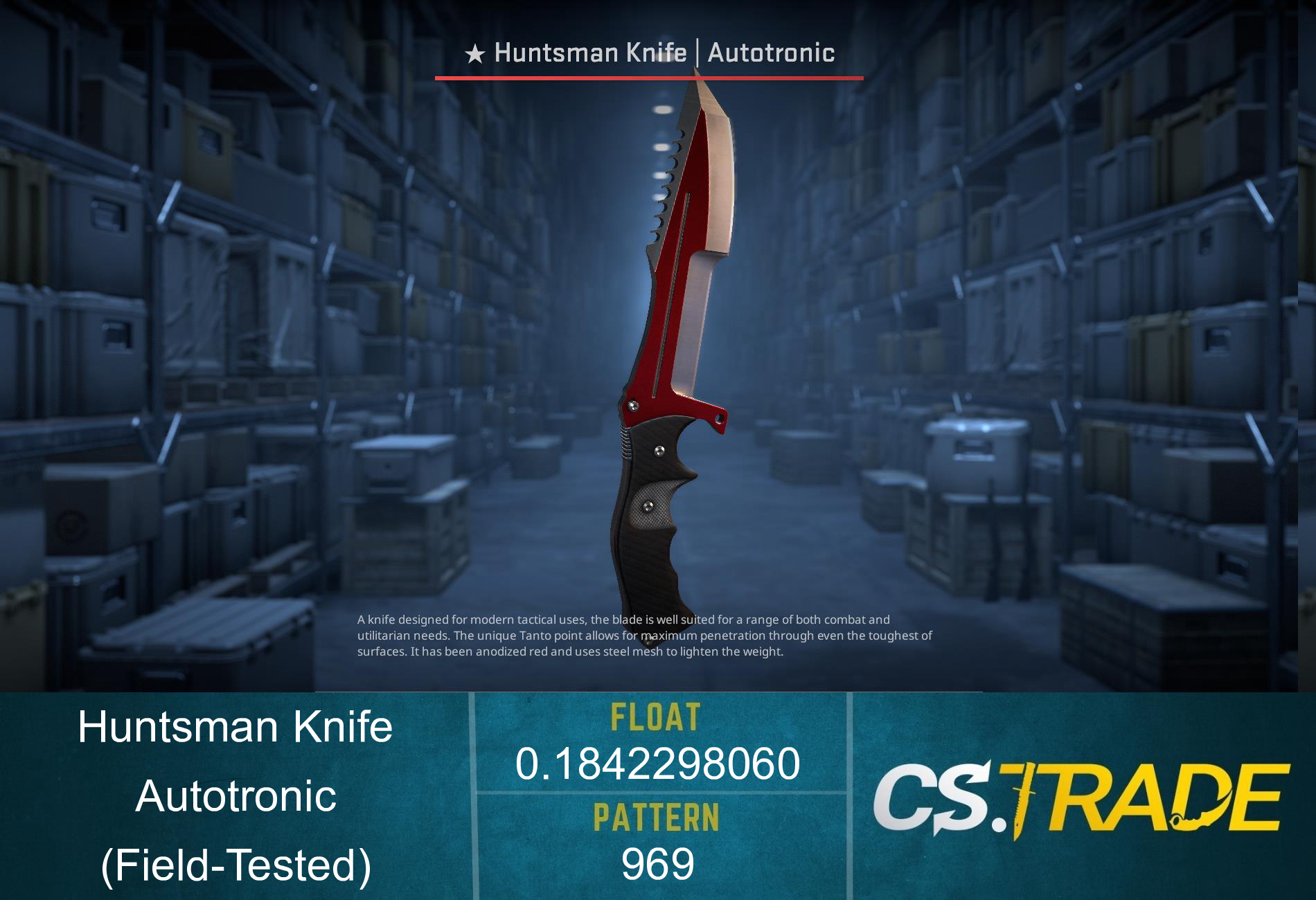 ★ Huntsman Knife | Autotronic (Factory New) Screenshot