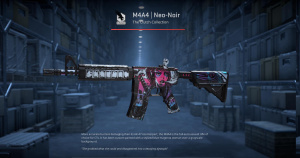 M4A4 | Neo-Noir (Well-Worn) Screenshot