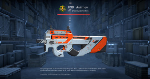 P90 | Asiimov (Field-Tested) Screenshot
