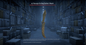★ Navaja Knife | Safari Mesh (Battle-Scarred) Screenshot