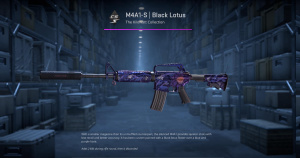 M4A1-S | Black Lotus (Field-Tested) Screenshot