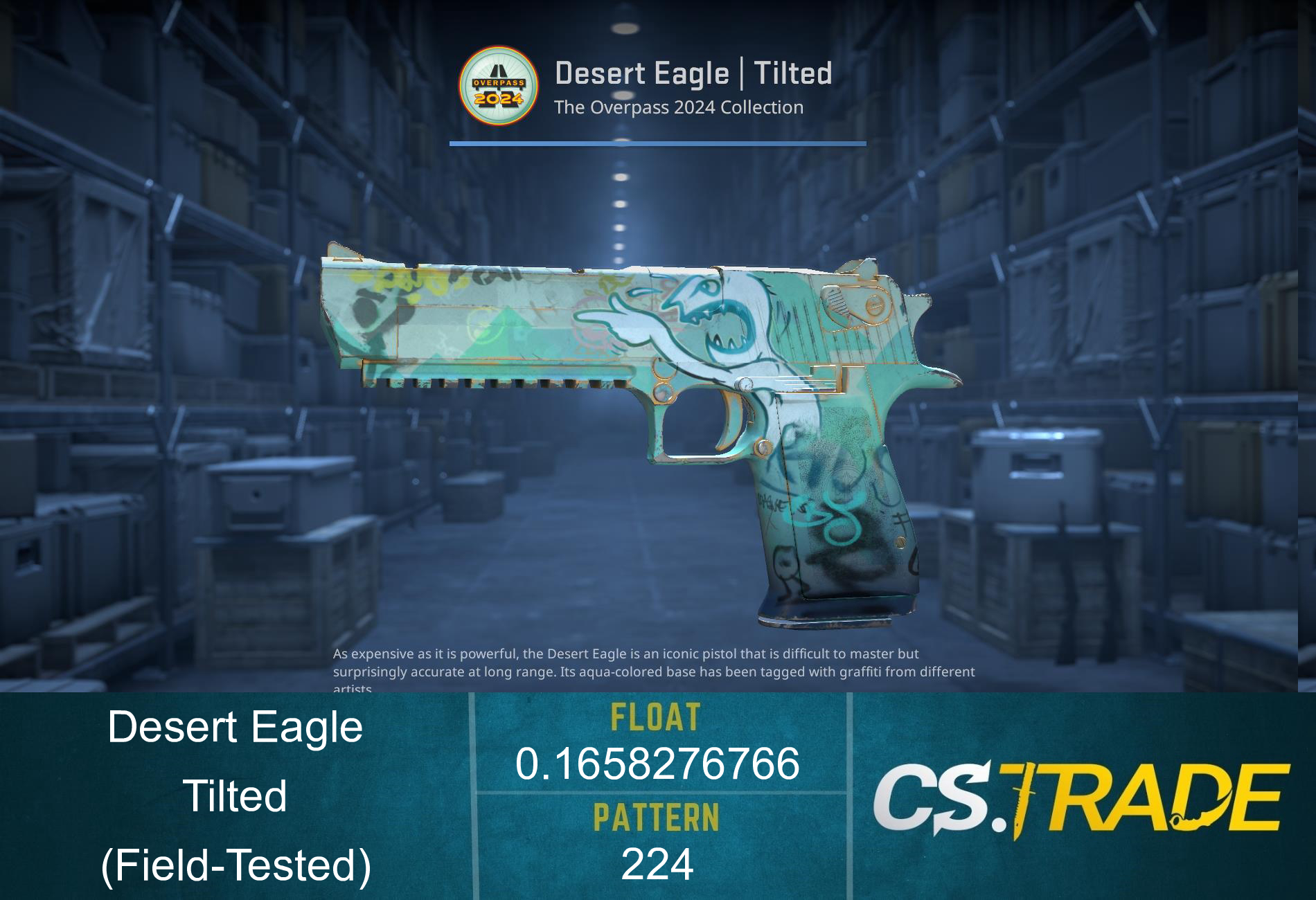 Desert Eagle | Tilted (Field-Tested) Screenshot