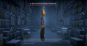 ★ Survival Knife | Case Hardened (Battle-Scarred) Screenshot