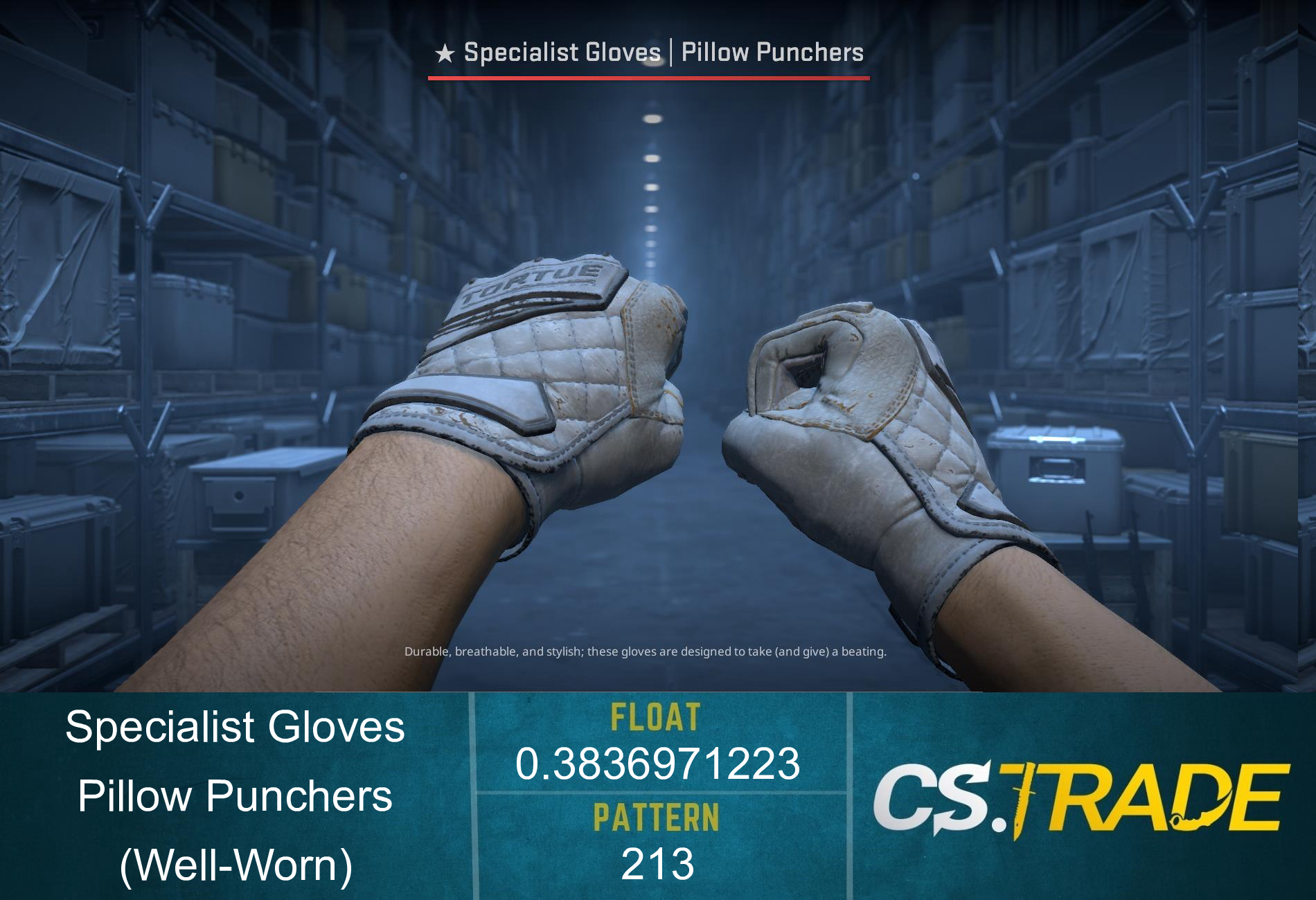 ★ Specialist Gloves | Pillow Punchers (Factory New) Screenshot