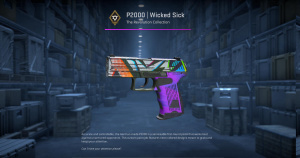 P2000 | Wicked Sick (Well-Worn) Screenshot