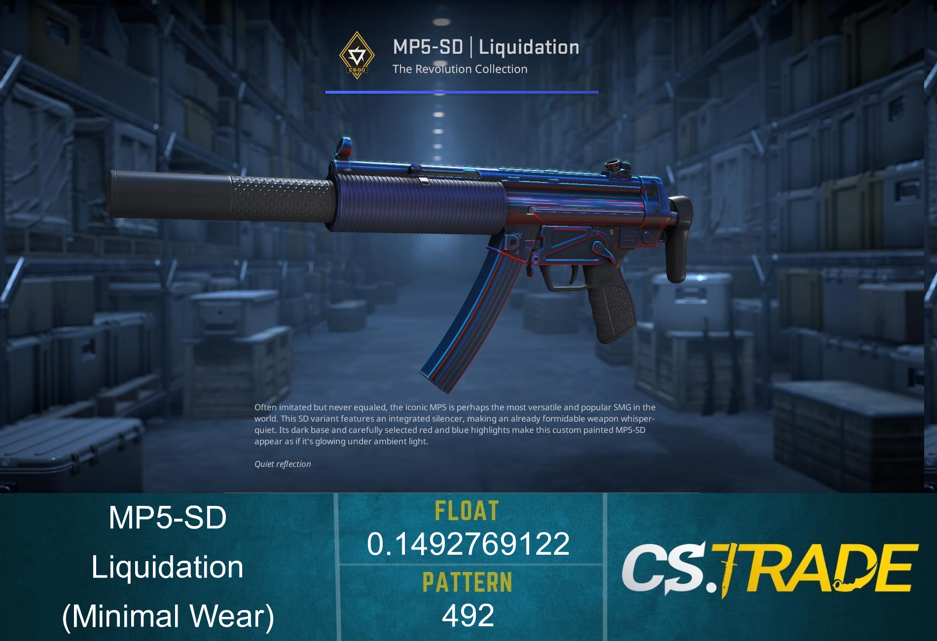 MP5-SD | Liquidation (Field-Tested) Screenshot
