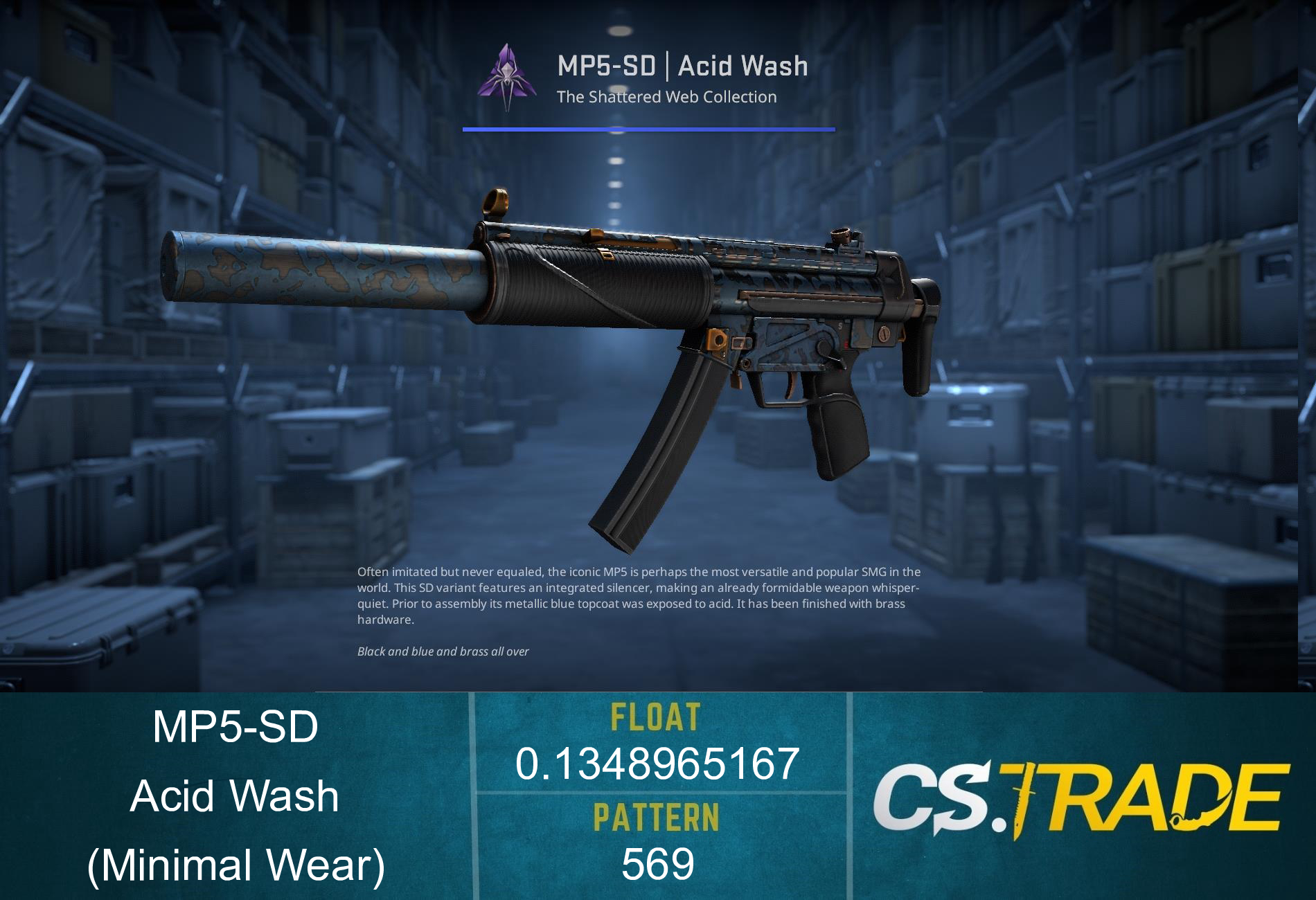 MP5-SD | Acid Wash (Factory New) Screenshot