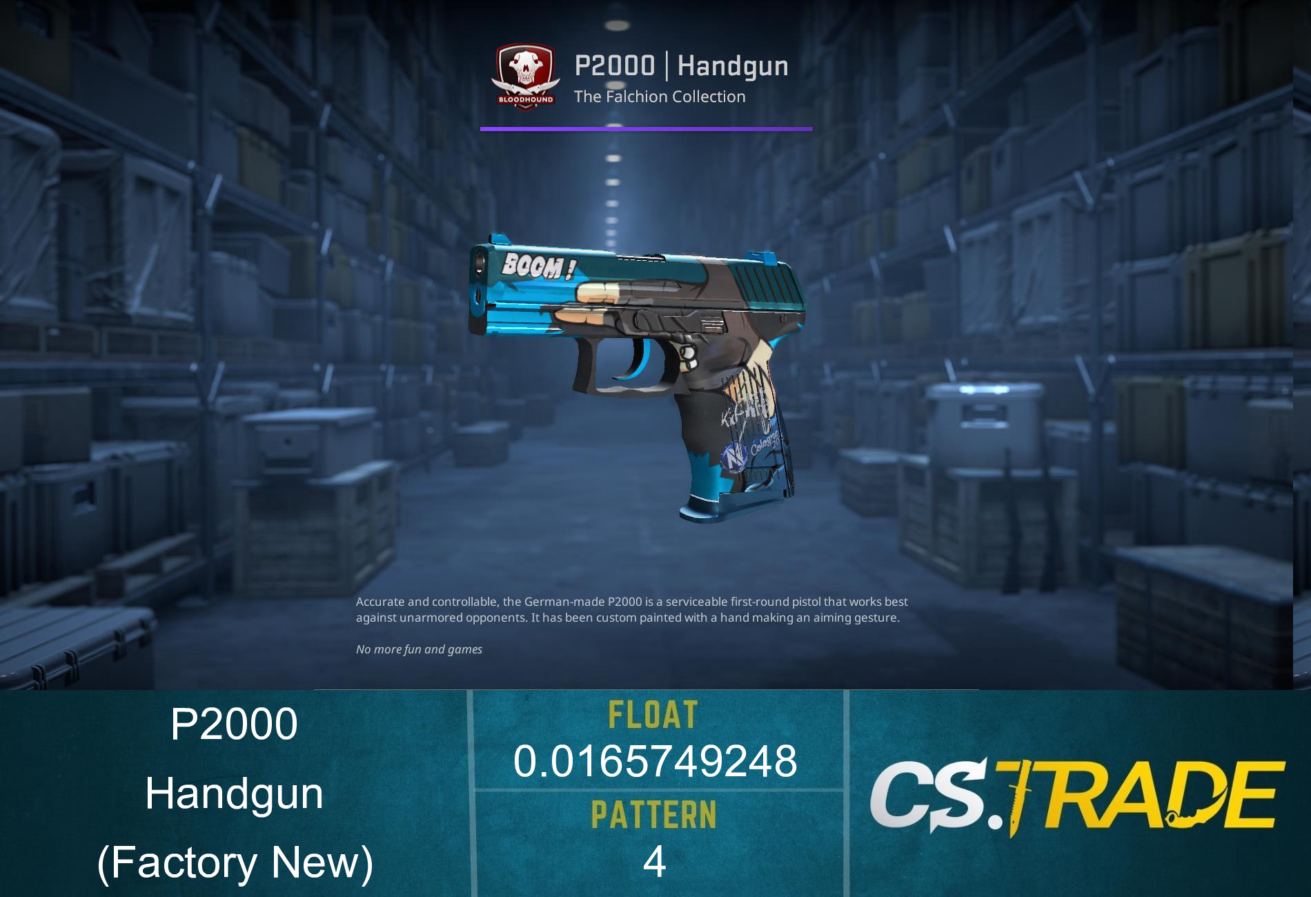 P2000 | Handgun (Factory New) Screenshot