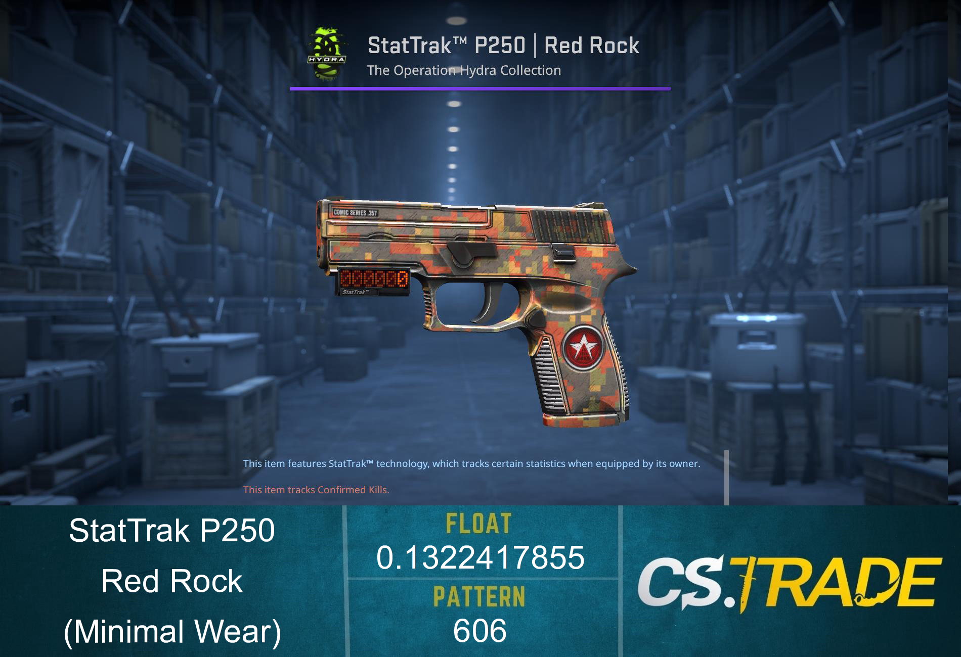 P250 | Red Rock (Minimal Wear) Screenshot