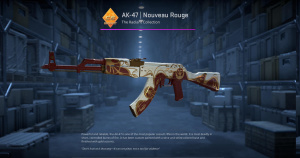 AK-47 | Nouveau Rouge (Minimal Wear) Screenshot