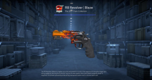 R8 Revolver | Blaze (Factory New) Screenshot