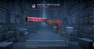 StatTrak™ USP-S | Cortex (Battle-Scarred) Screenshot