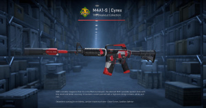 M4A1-S | Cyrex (Minimal Wear) Screenshot
