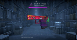 Glock-18 | Vogue (Field-Tested) Screenshot
