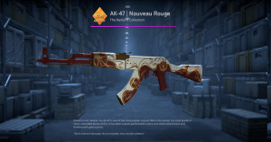 AK-47 | Nouveau Rouge (Minimal Wear) Screenshot