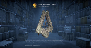 Dual Berettas | Heist (Factory New) Screenshot