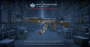 AK-47 | Wasteland Rebel (Battle-Scarred) Screenshot