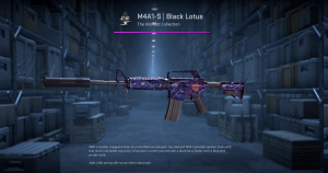 M4A1-S | Black Lotus (Field-Tested) Screenshot