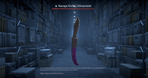 ★ Navaja Knife | Ultraviolet (Battle-Scarred) Screenshot