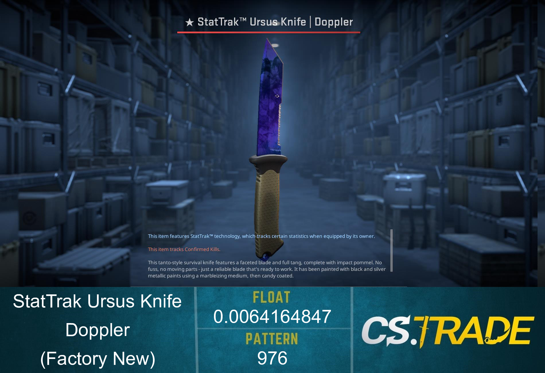 ★ Ursus Knife | Doppler (Factory New) Screenshot