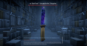 ★ StatTrak™ Ursus Knife | Doppler Sapphire (Factory New) Screenshot