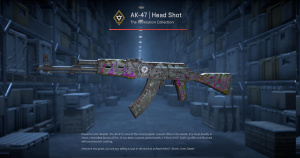 AK-47 | Head Shot (Battle-Scarred) Screenshot