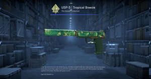USP-S | Tropical Breeze (Factory New) Screenshot