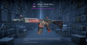 M4A4 | Tooth Fairy (Minimal Wear) Screenshot