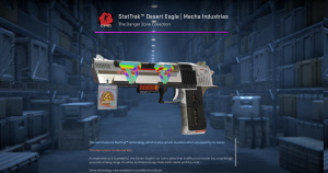 StatTrak™ Desert Eagle | Mecha Industries (Minimal Wear) Screenshot