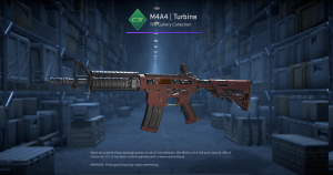 M4A4 | Turbine (Minimal Wear) Screenshot