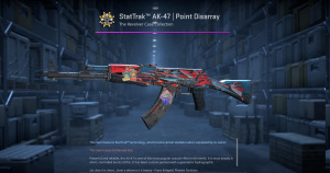 StatTrak™ AK-47 | Point Disarray (Battle-Scarred) Screenshot