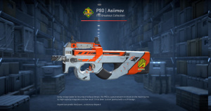P90 | Asiimov (Field-Tested) Screenshot
