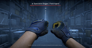★ Specialist Gloves | Field Agent (Battle-Scarred) Screenshot