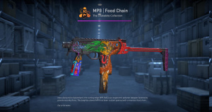 MP9 | Food Chain (Well-Worn) Screenshot
