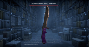 ★ Huntsman Knife | Ultraviolet (Field-Tested) Screenshot