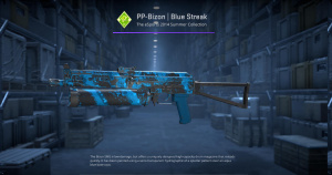 PP-Bizon | Blue Streak (Field-Tested) Screenshot