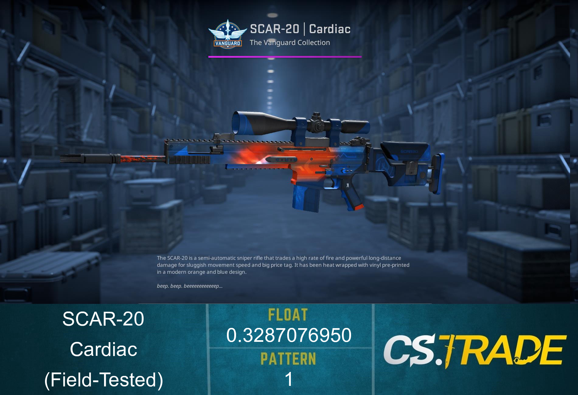 SCAR-20 | Cardiac (Field-Tested)