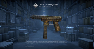 Tec-9 | Mummy's Rot (Minimal Wear) Screenshot