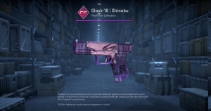 Glock-18 | Shinobu (Field-Tested) Screenshot