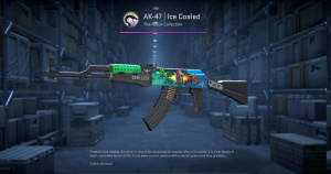 AK-47 | Ice Coaled (Field-Tested) Screenshot