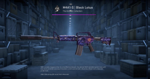 M4A1-S | Black Lotus (Field-Tested) Screenshot