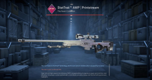 StatTrak™ AWP | Printstream (Well-Worn) Screenshot