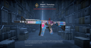 M4A4 | Temukau (Well-Worn) Screenshot