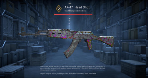 AK-47 | Head Shot (Battle-Scarred) Screenshot