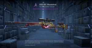 SSG 08 | Bloodshot (Field-Tested) Screenshot